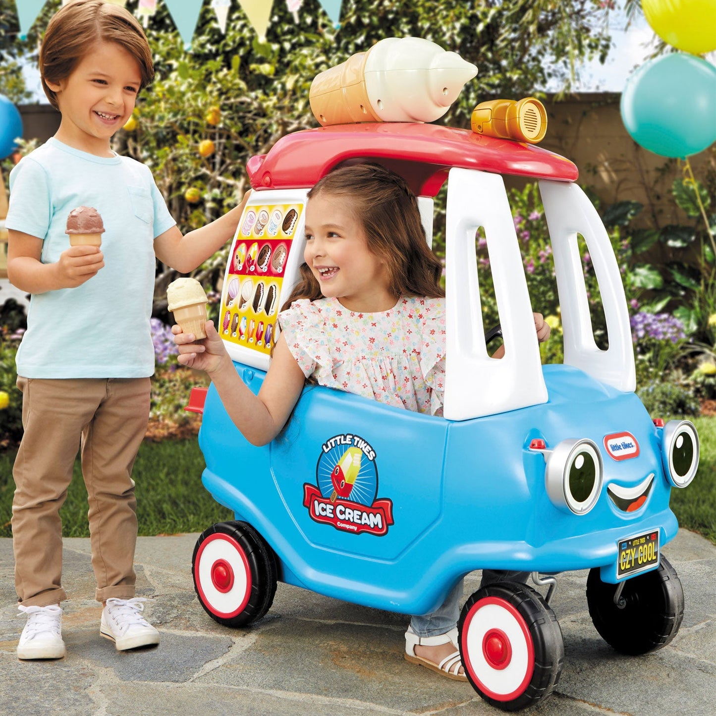 Little Tikes Ice Cream Cozy Truck – Toddler Ride-On | Little Tikes