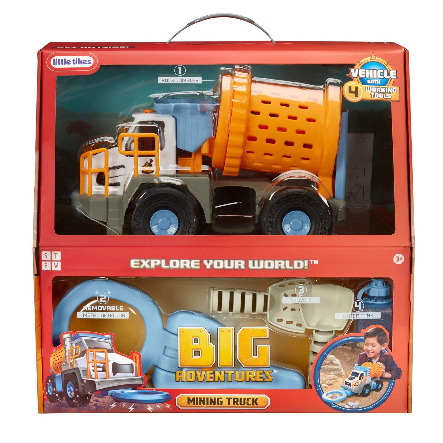 Little Tikes Big Adventures™ Metal Detector Mining Truck Toy | Little Tikes