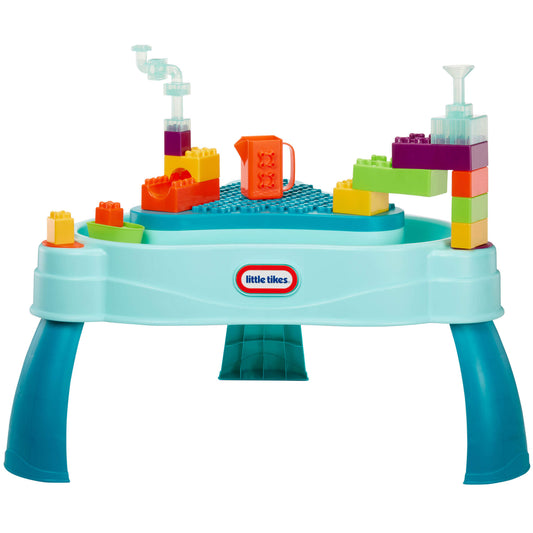 Little Tikes Build & Splash Water Table For Toddlers | Little Tikes