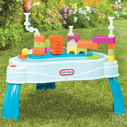 Little Tikes Build & Splash Water Table For Toddlers | Little Tikes