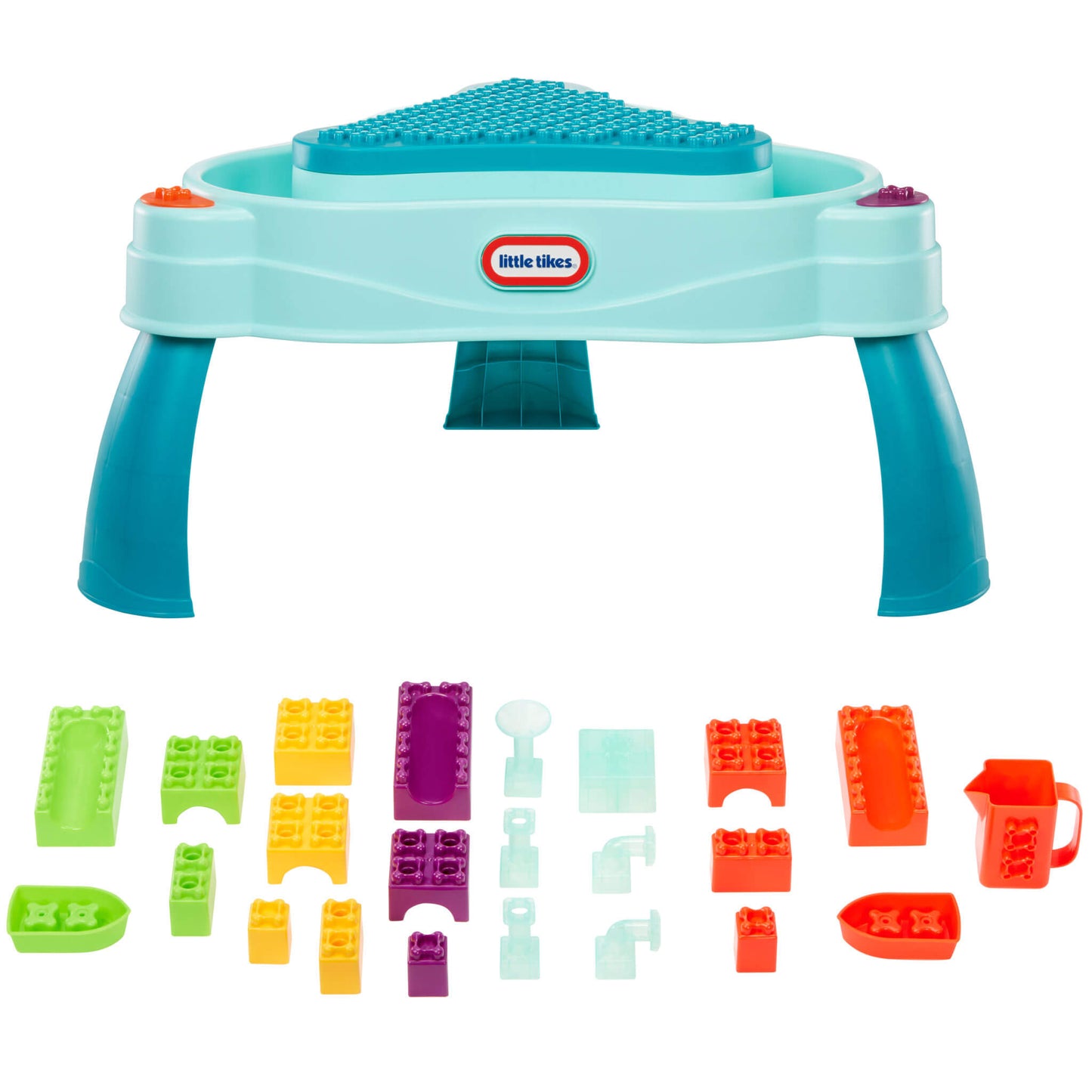 Little Tikes Build & Splash Water Table For Toddlers | Little Tikes