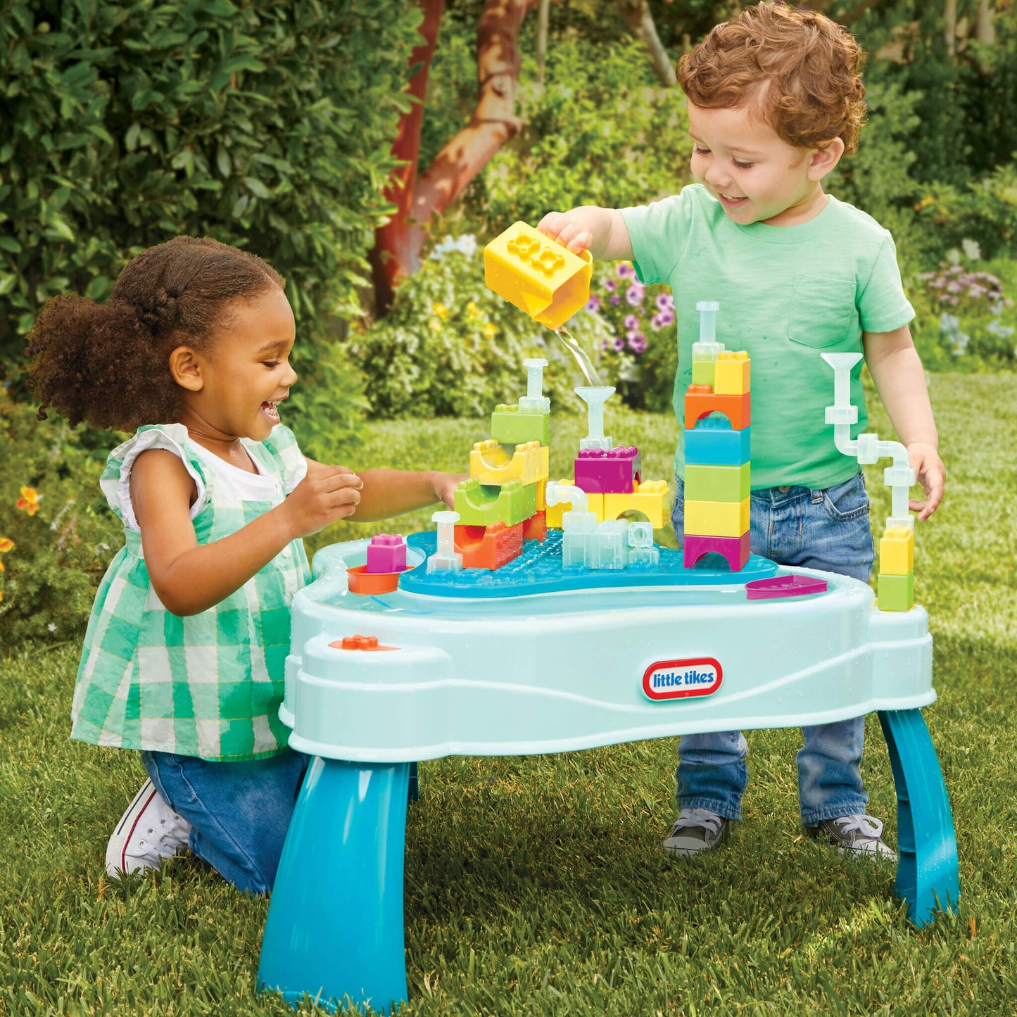 Little Tikes Build & Splash Water For Toddlers | Little Tikes