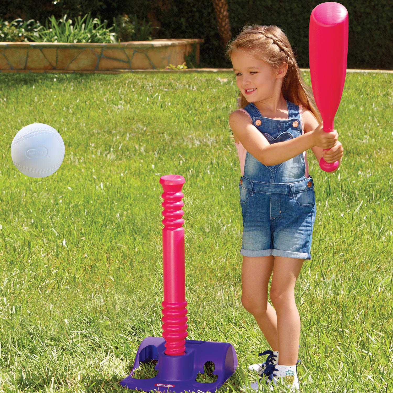 TotSports T-Ball set Pink/Purple | Little Tikes | Little Tikes