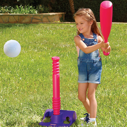 TotSports T-Ball set Pink/Purple | Little Tikes | Little Tikes