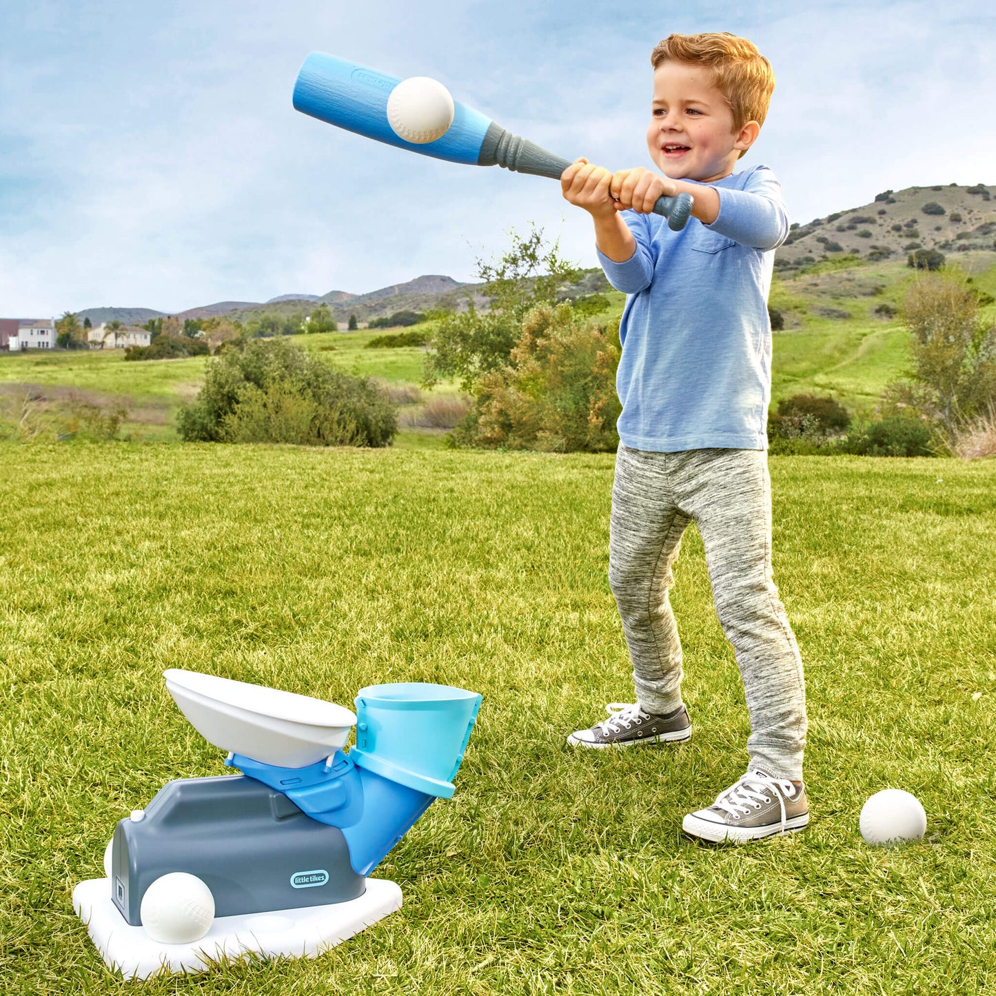 Little Tikes 2-in-1 Pop 'n Pitch Trainer Toy | Little Tikes