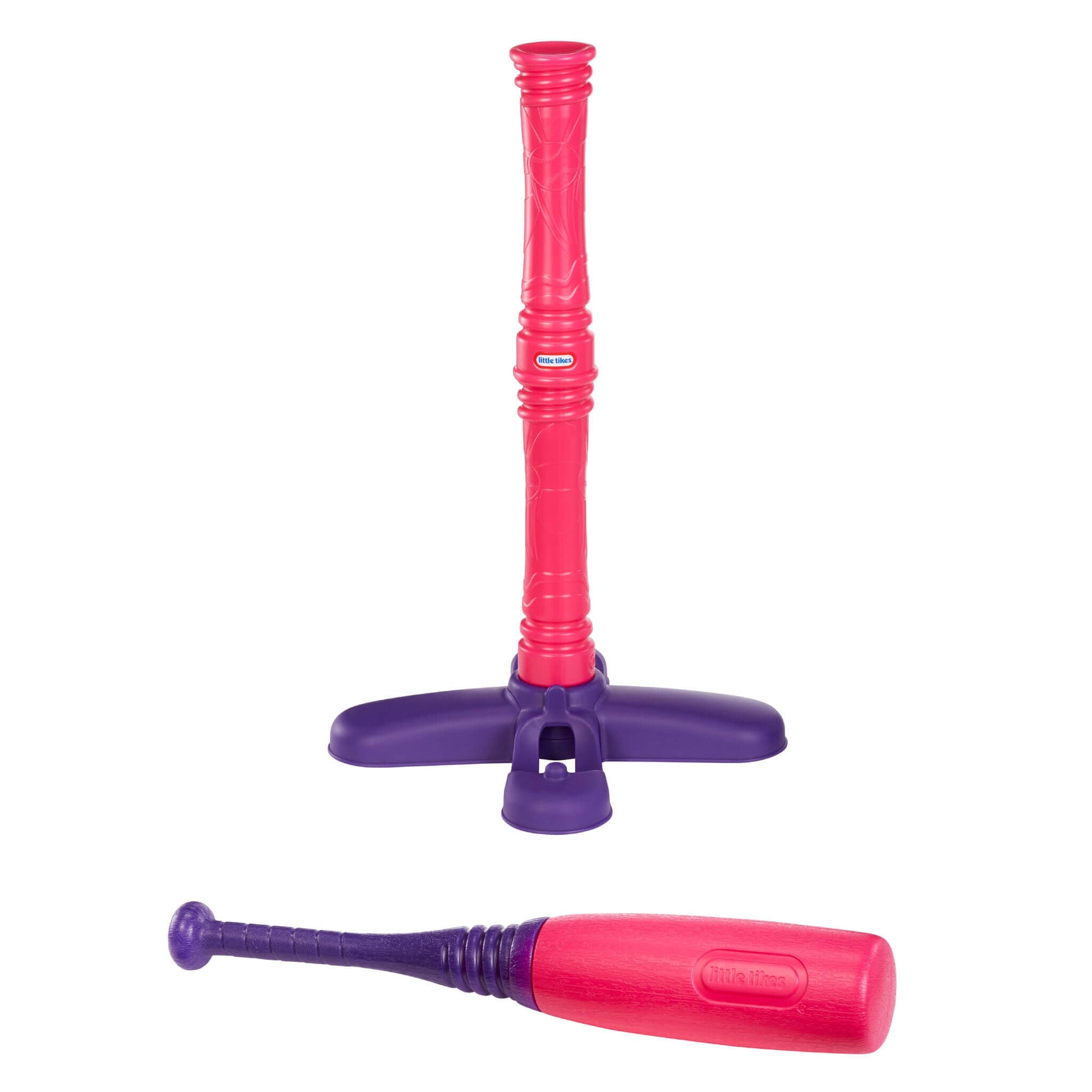 TotSports™ T-Ball Set - Pink Baseball Set for Kids 18M+ | Little Tikes | Little Tikes