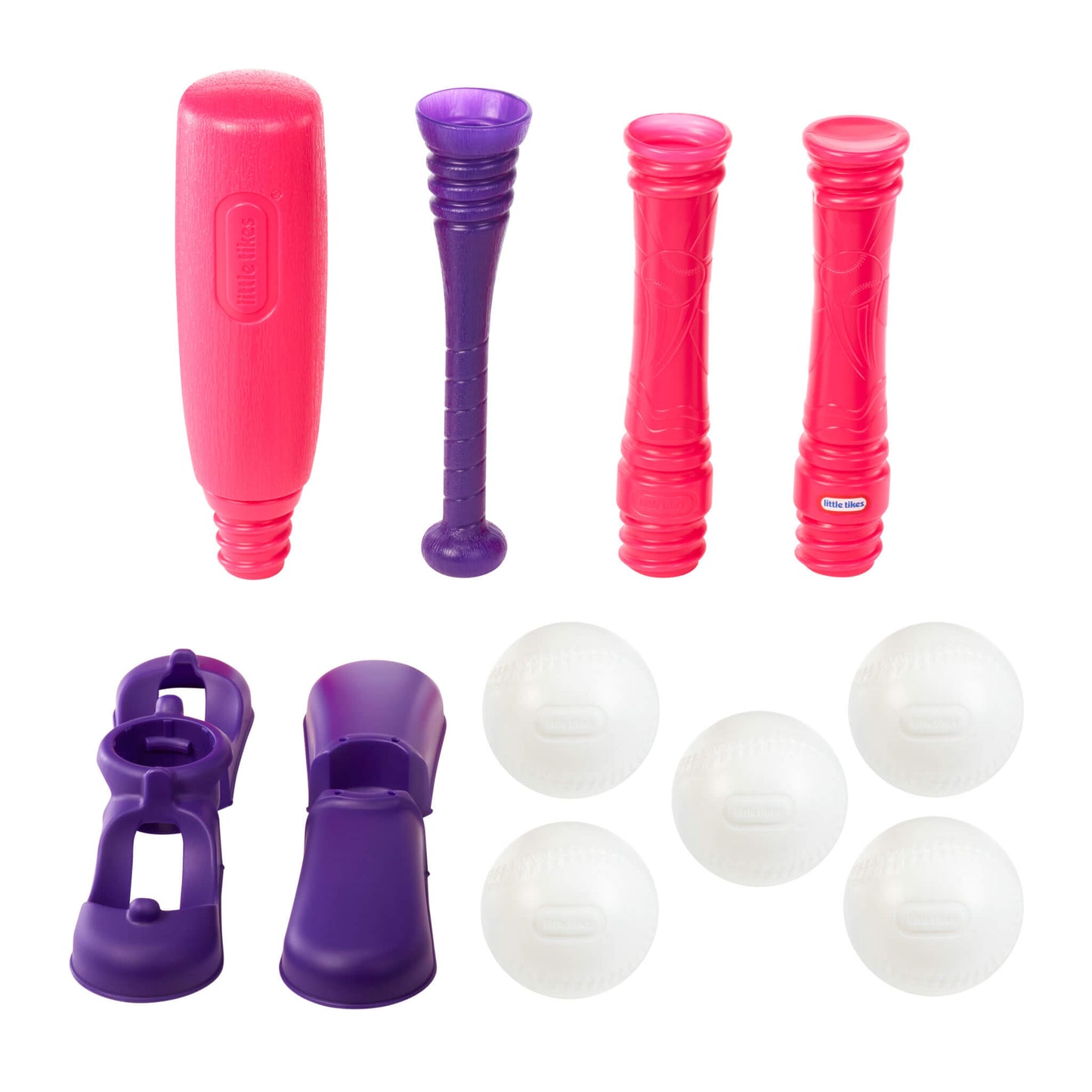 TotSports™ T-Ball Set - Pink Baseball Set for Kids 18M+ | Little Tikes | Little Tikes