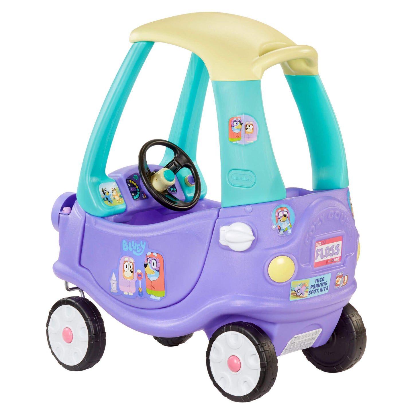 Little Tikes Bluey Grannies Car Coupe | Interactive Ride-On Toy | Little Tikes