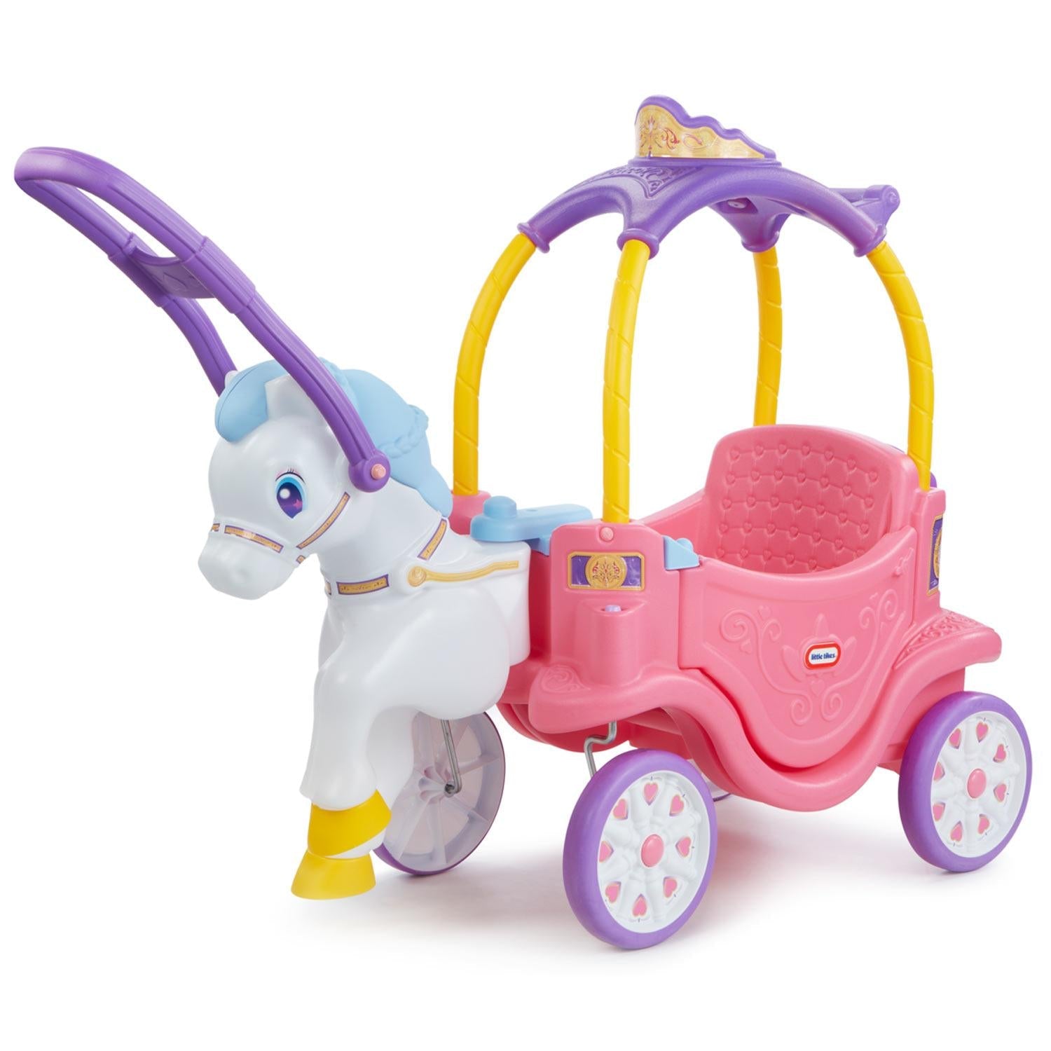 Little Tikes Princess Horse & Carriage | Toddler Ride-On | Little Tikes