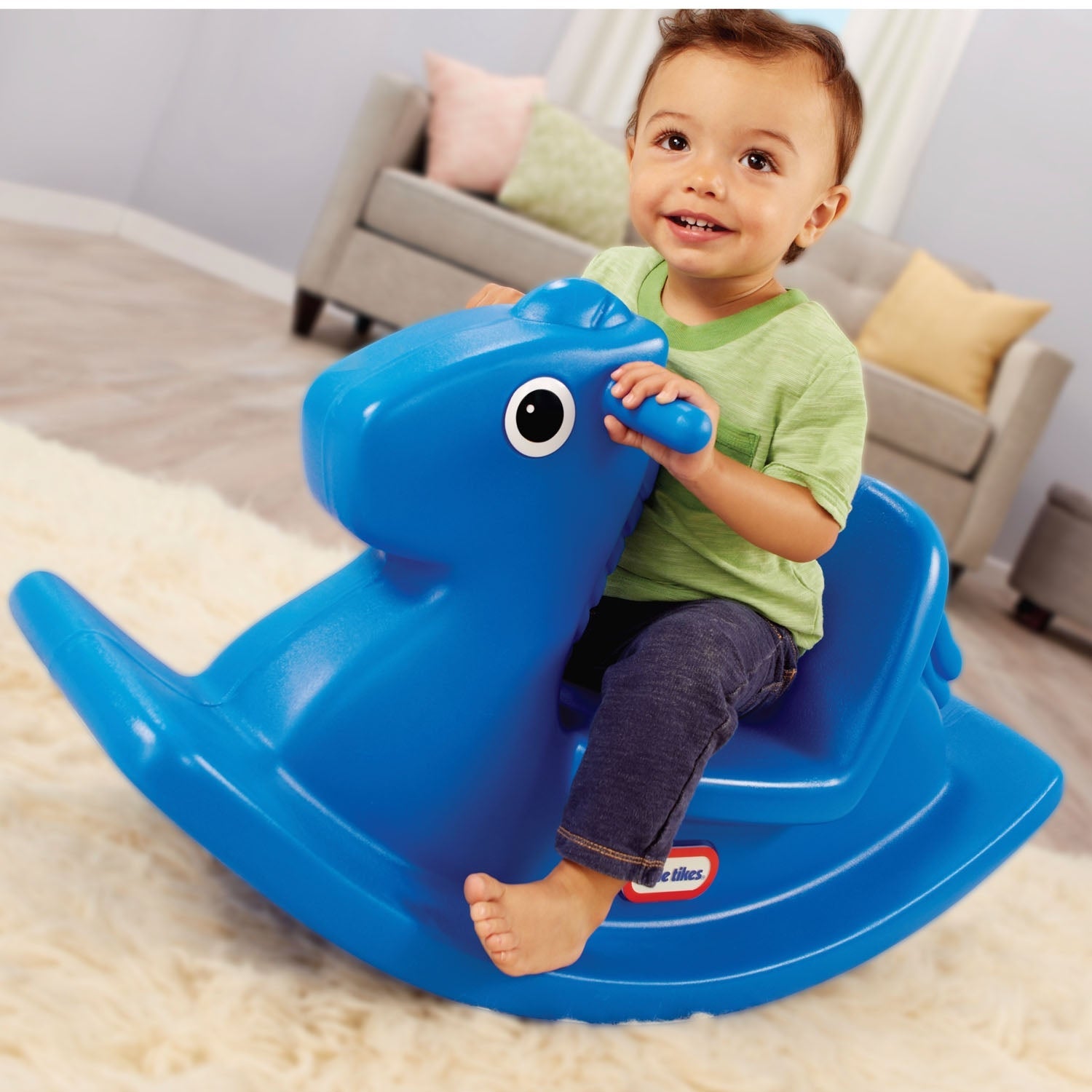Little Tikes Rocking Horse – Primary Blue | Little Tikes