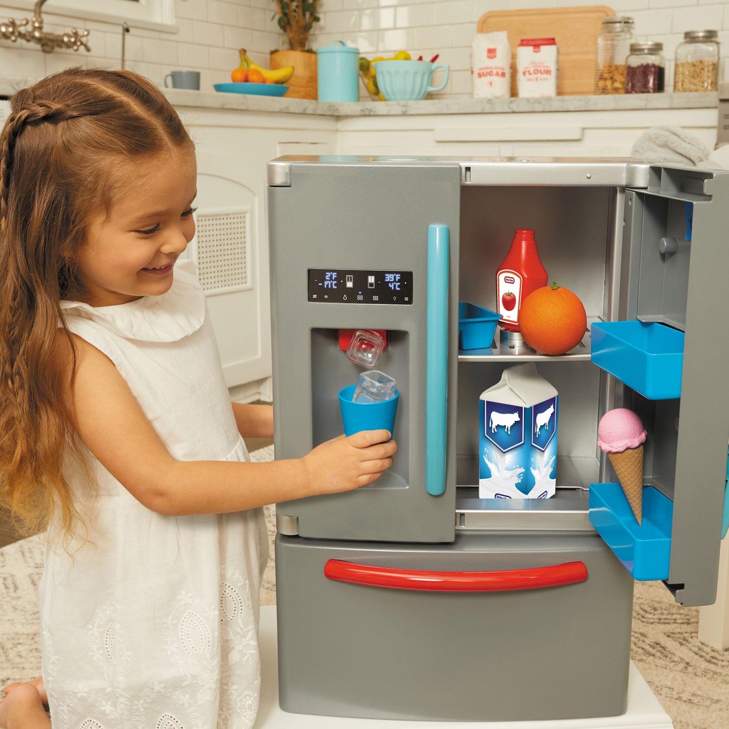 Little Tikes First Fridge – Realistic Pretend Play Refrigerator | Little Tikes
