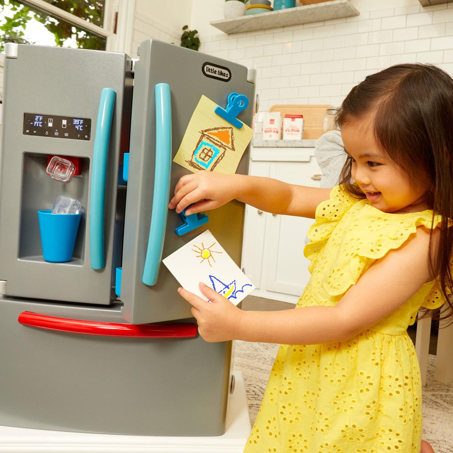Little Tikes First Fridge – Realistic Pretend Play Refrigerator | Little Tikes
