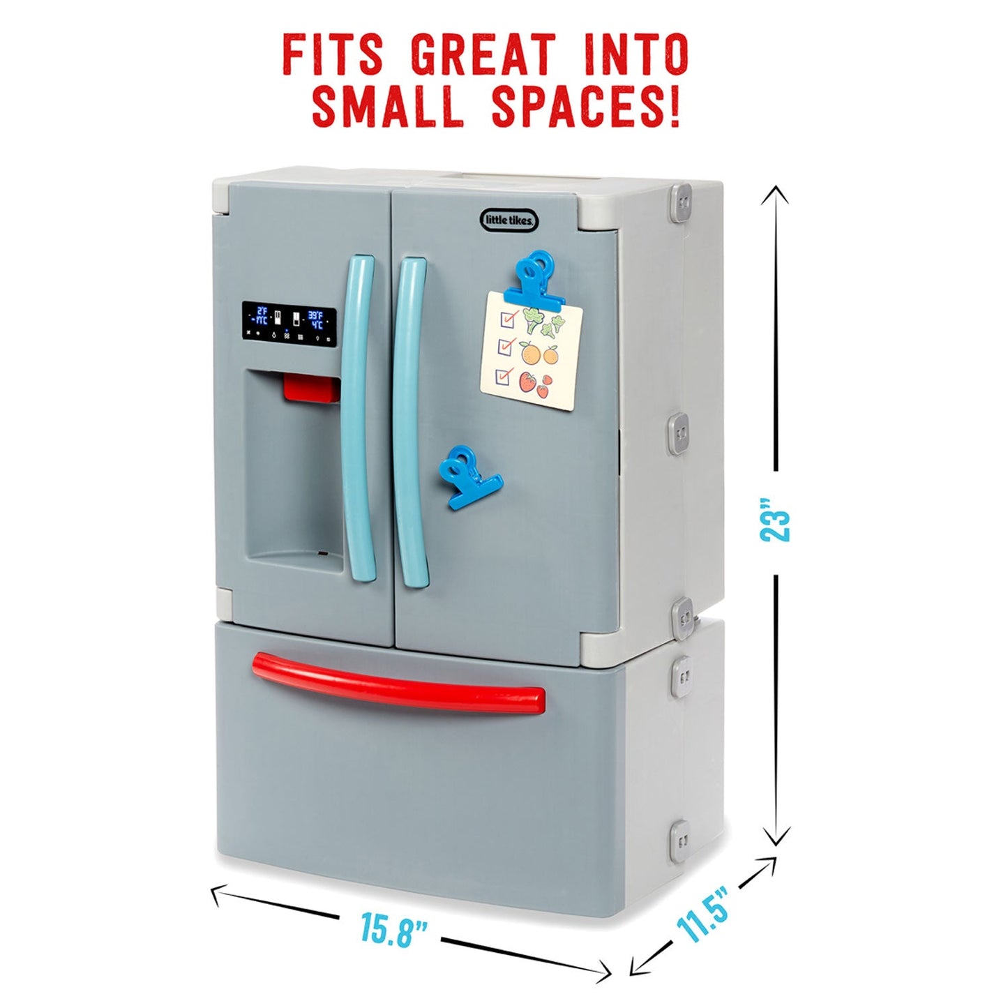 Little Tikes First Fridge – Realistic Pretend Play Refrigerator | Little Tikes