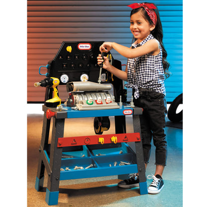 Little Tikes 2-in-1 Buildin' to Learn Motor/Wood Shop | Little Tikes