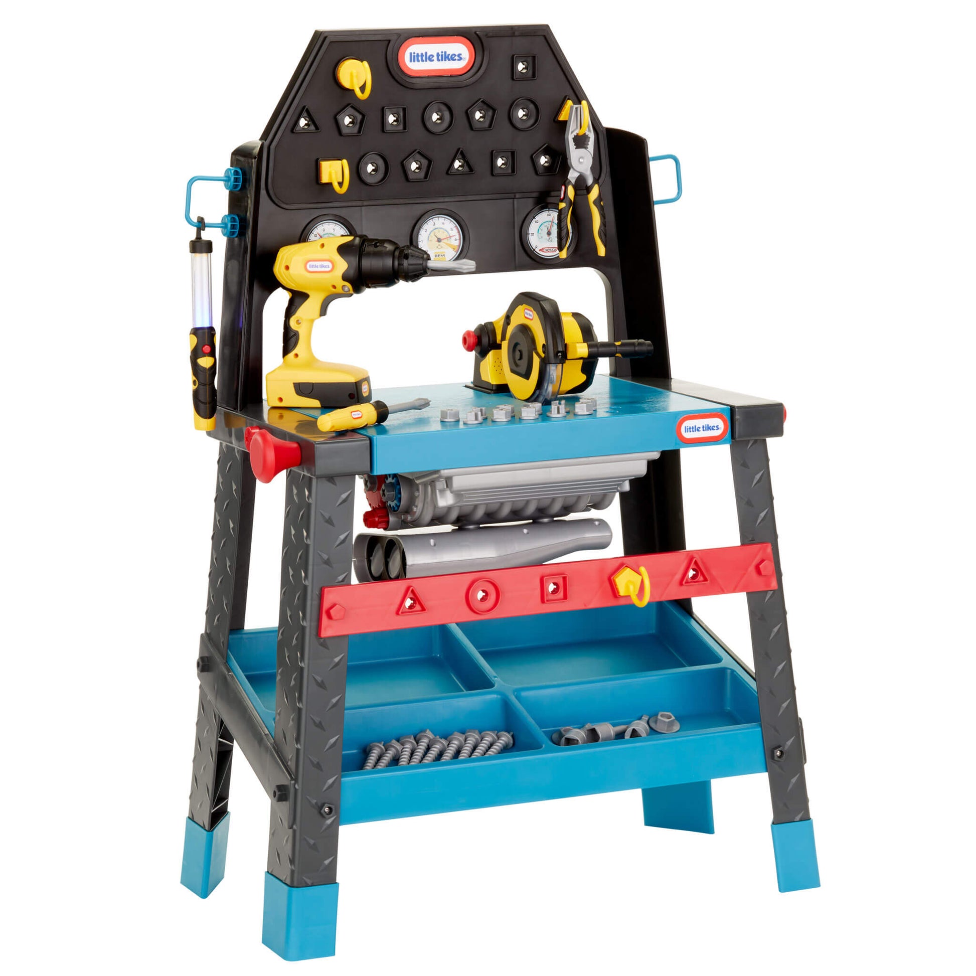 Little Tikes 2-in-1 Buildin' to Learn Motor/Wood Shop | Little Tikes