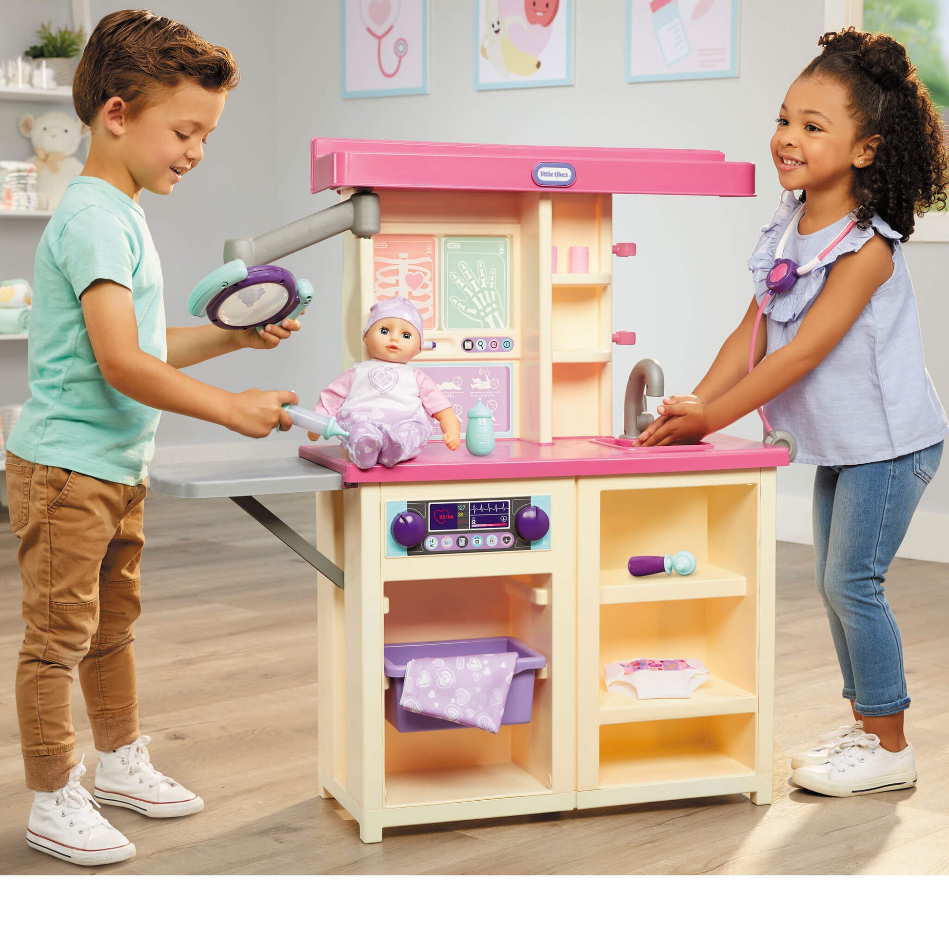 My First Baby Care Center™ - Doctor & Nurse Playset | Little Tikes | Little Tikes