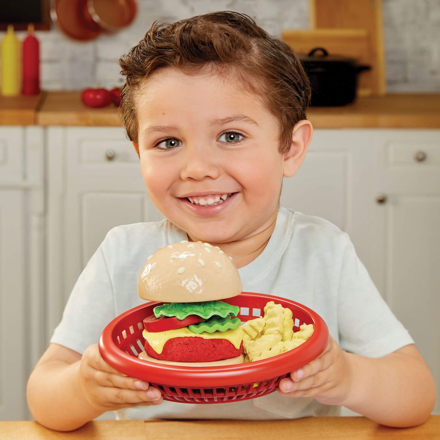 Little Tikes Creative Chefs Cheeseburger and Fries Kit | Little Tikes