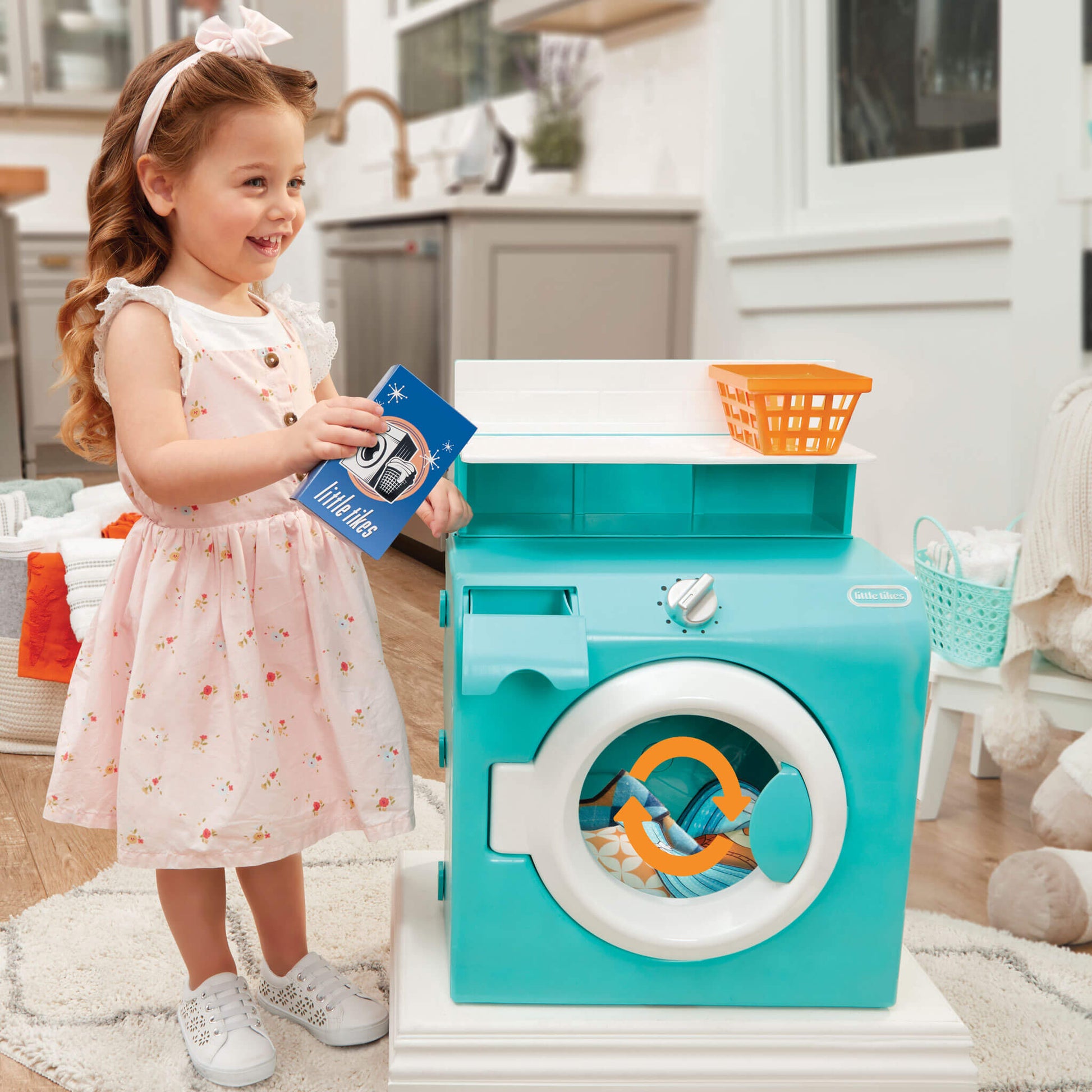 Little Tikes First Retro Washer-Dryer - Pretend Play Laundry Set | Little Tikes