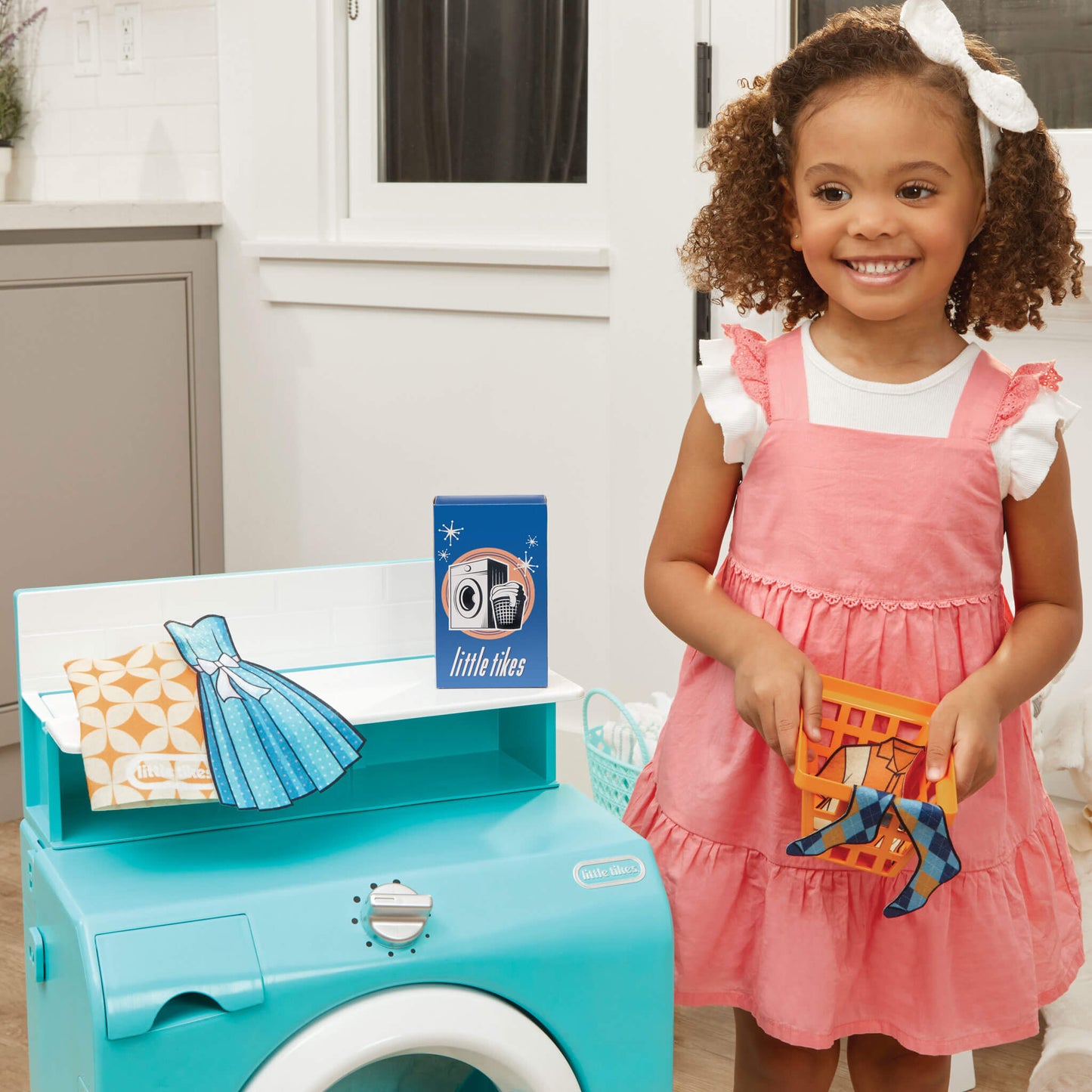 Little Tikes First Retro Washer-Dryer - Pretend Play Laundry Set | Little Tikes