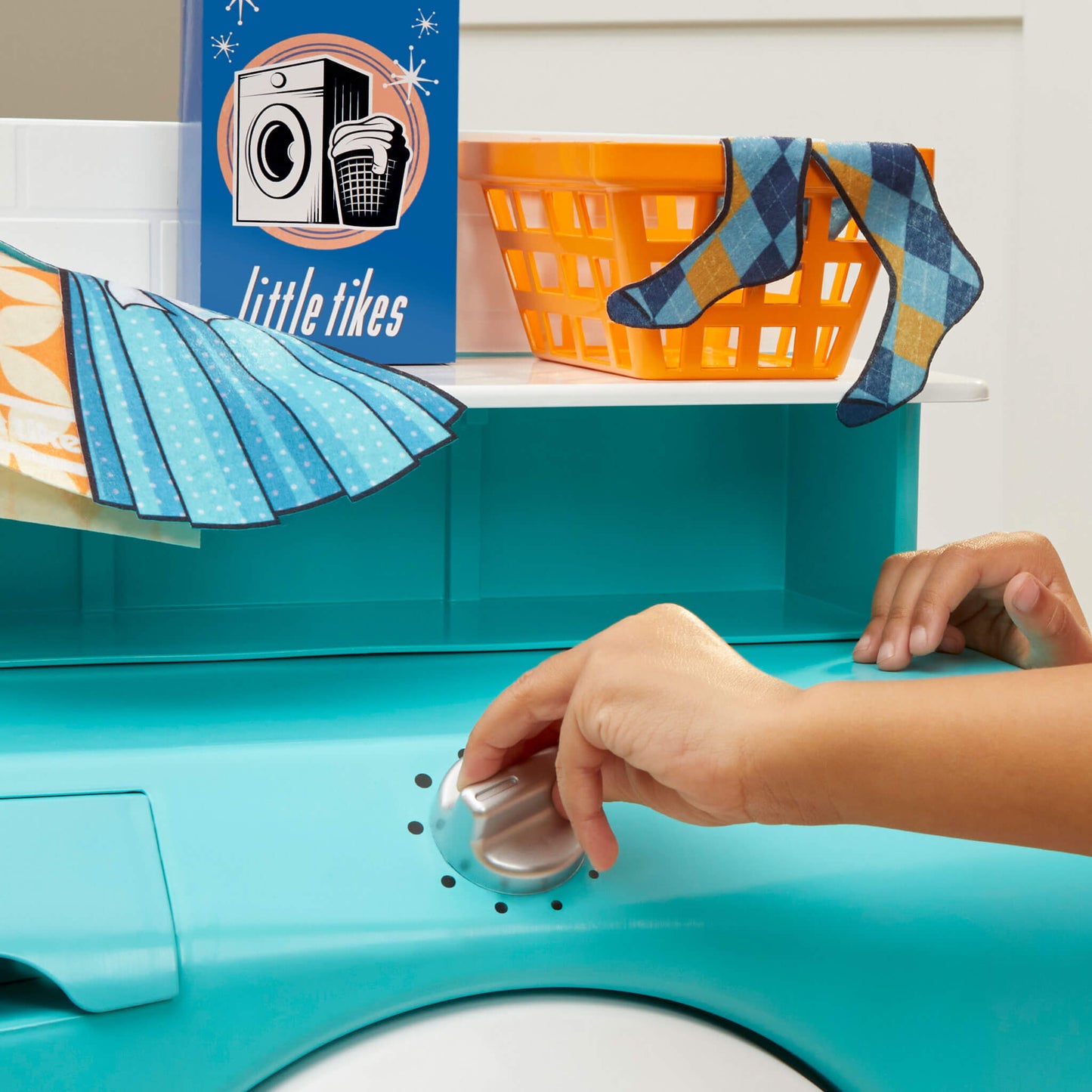 Little Tikes First Retro Washer-Dryer - Pretend Play Laundry Set | Little Tikes