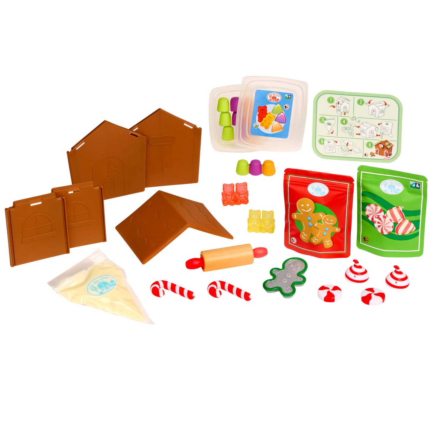 Creative Chefs™ Gingerbread House Kit - Little Tikes Play Food Set | Little Tikes