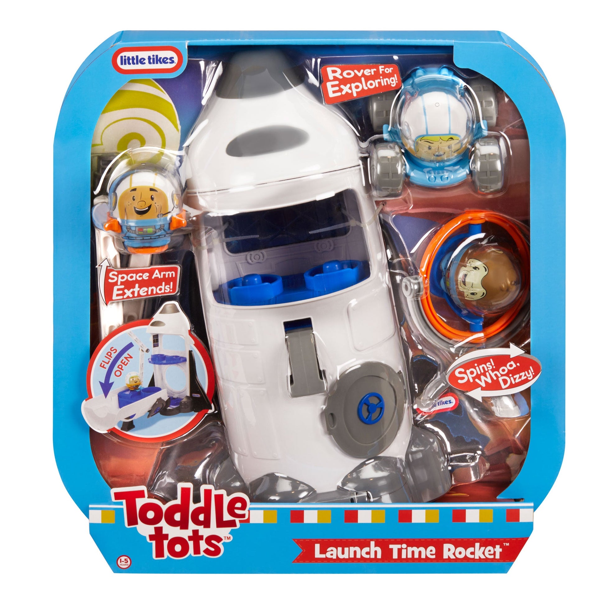 Toddle Tots Launch Time Rocket - Space Playset for Toddlers | Little Tikes | Little Tikes