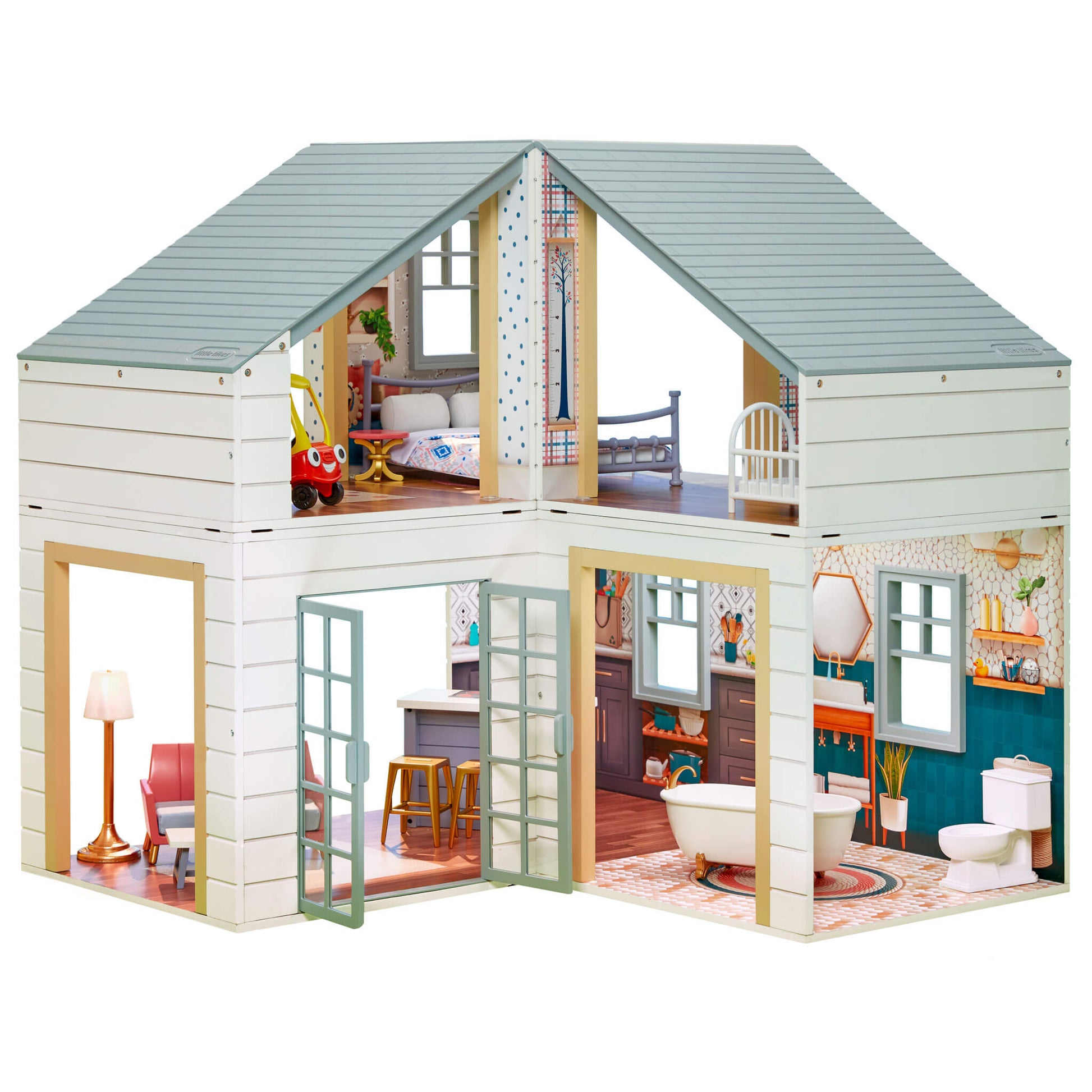 Little Tikes Stack 'n Style™ Wood Dollhouse | Little Tikes | Little Tikes