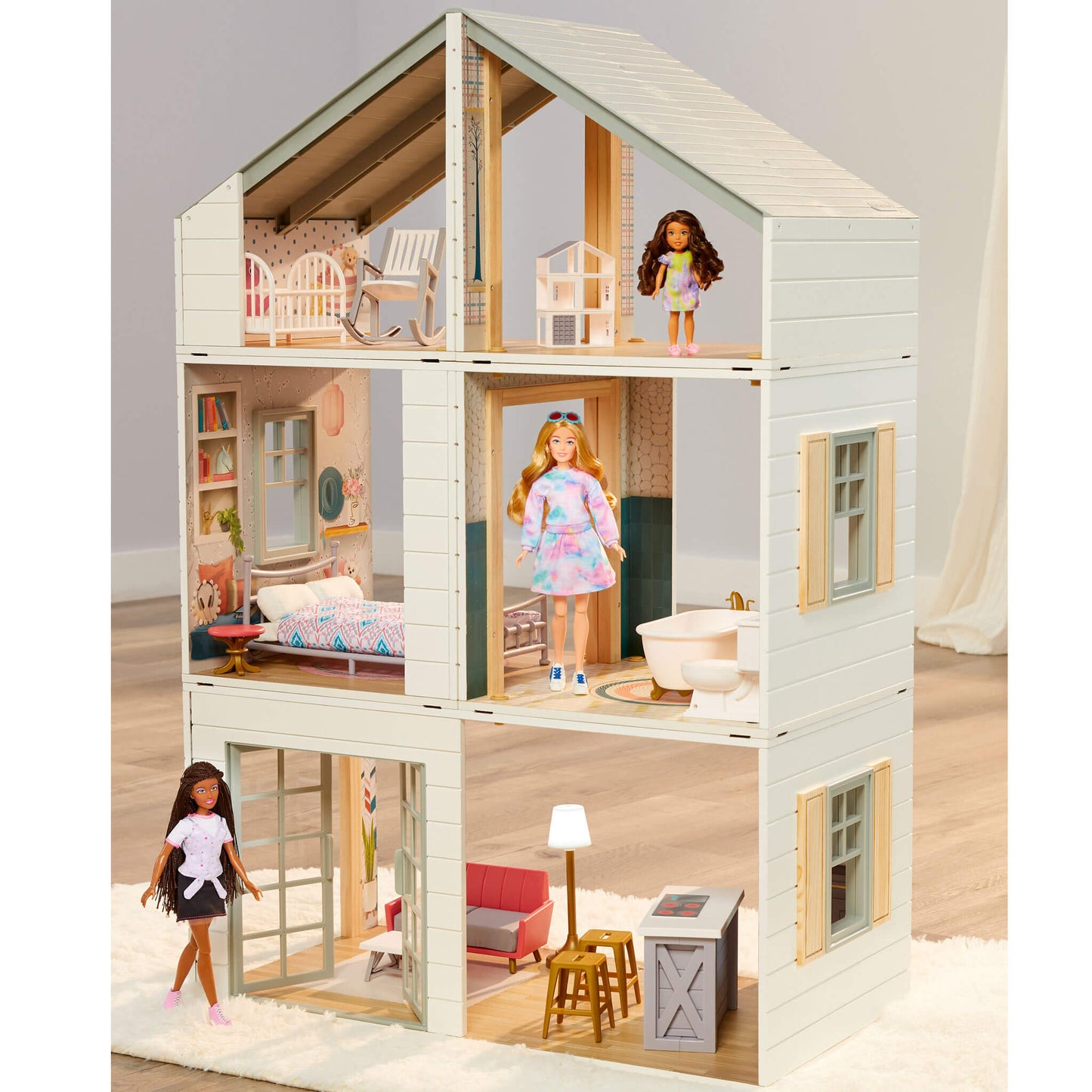 Little Tikes Stack 'n Style™ Wood Dollhouse | Little Tikes | Little Tikes