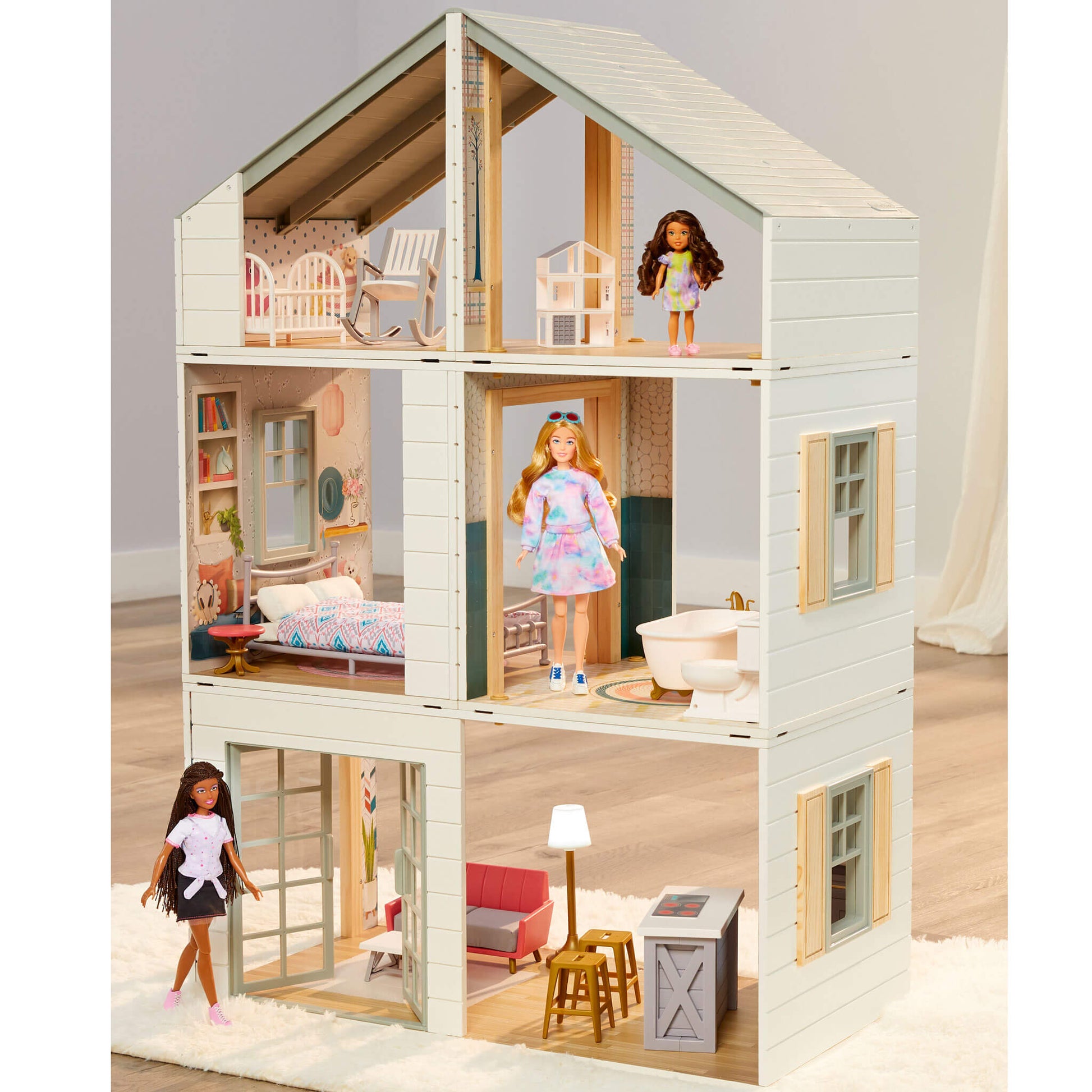 Little Tikes Stack 'n Style™ Wood Dollhouse | Little Tikes | Little Tikes