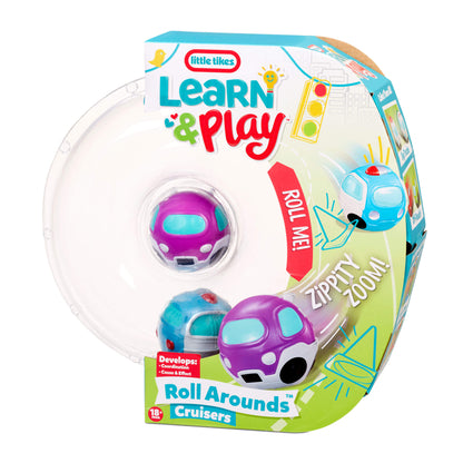 Learn & Play™ Roll Arounds™ Vehicle 2-Pack Cruisers | Little Tikes