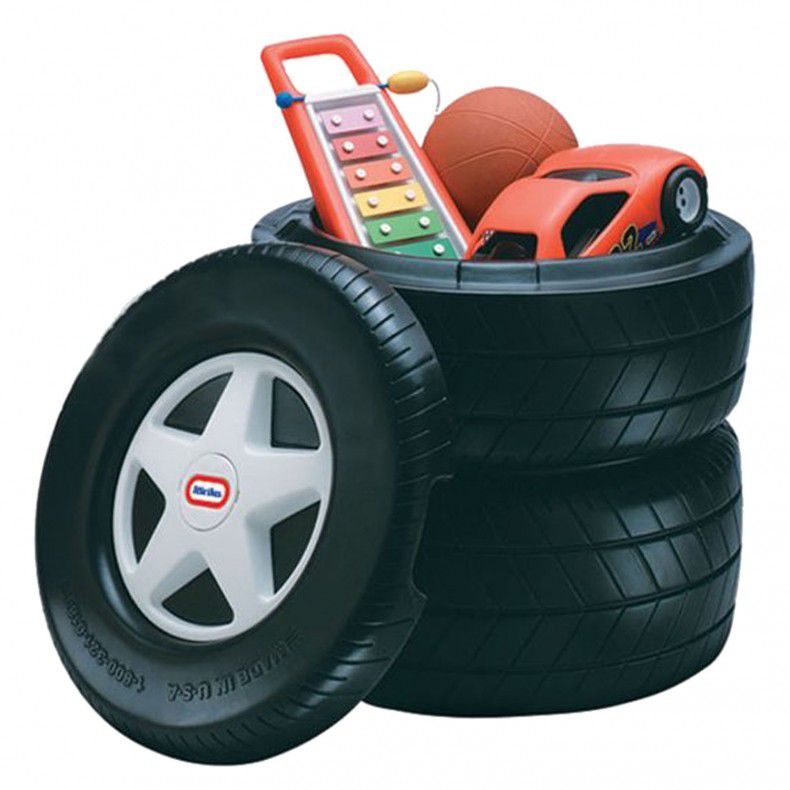 Little Tikes Classic Racing Tire Toy Chest | Little Tikes