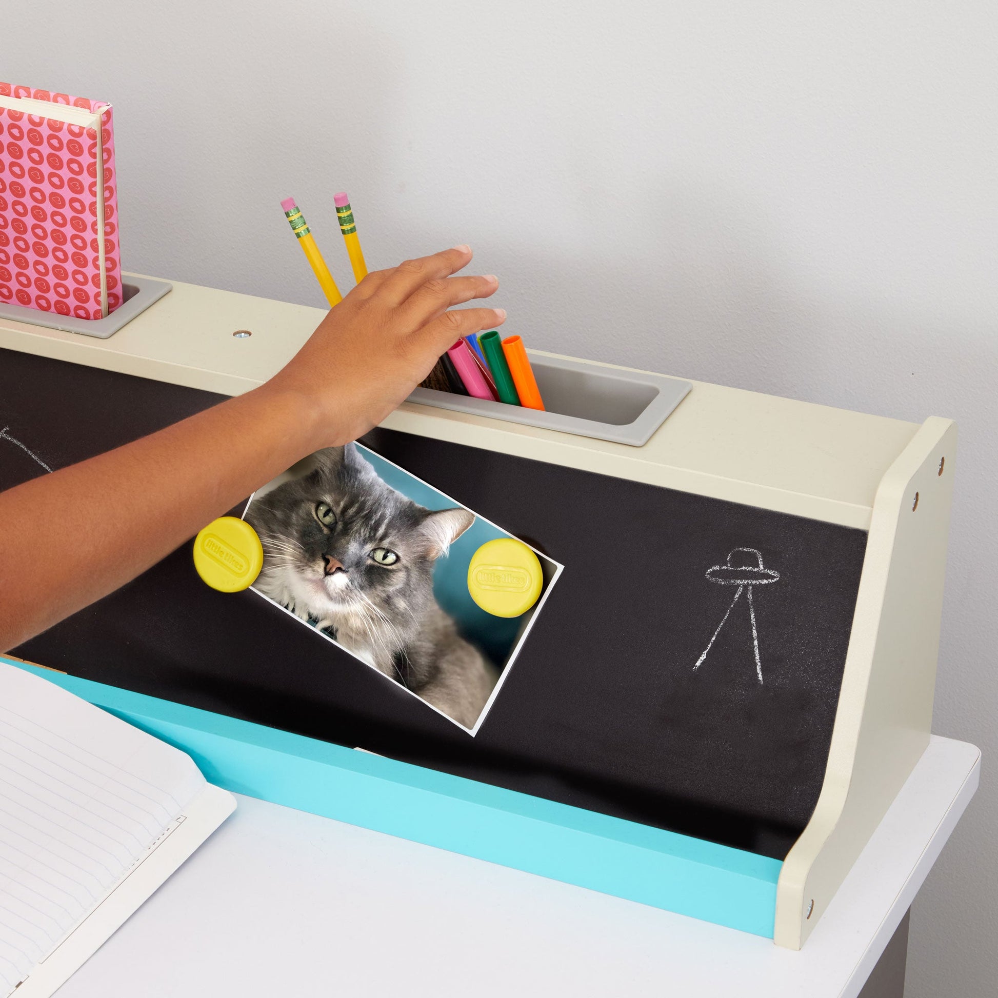 Little Tikes 2-in-1 Chalkboard Desk | Little Tikes