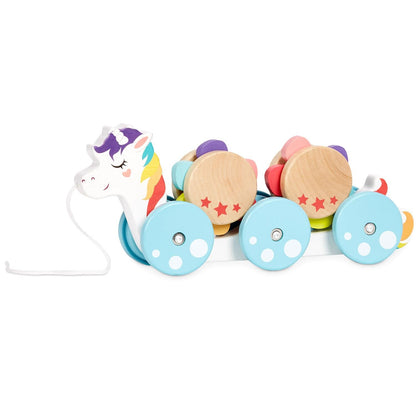 Wooden Critters Pull Toy - Unicorn | Little Tikes | Little Tikes