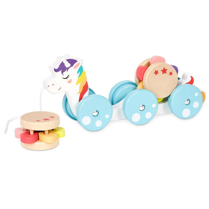 Wooden Critters Pull Toy - Unicorn | Little Tikes | Little Tikes