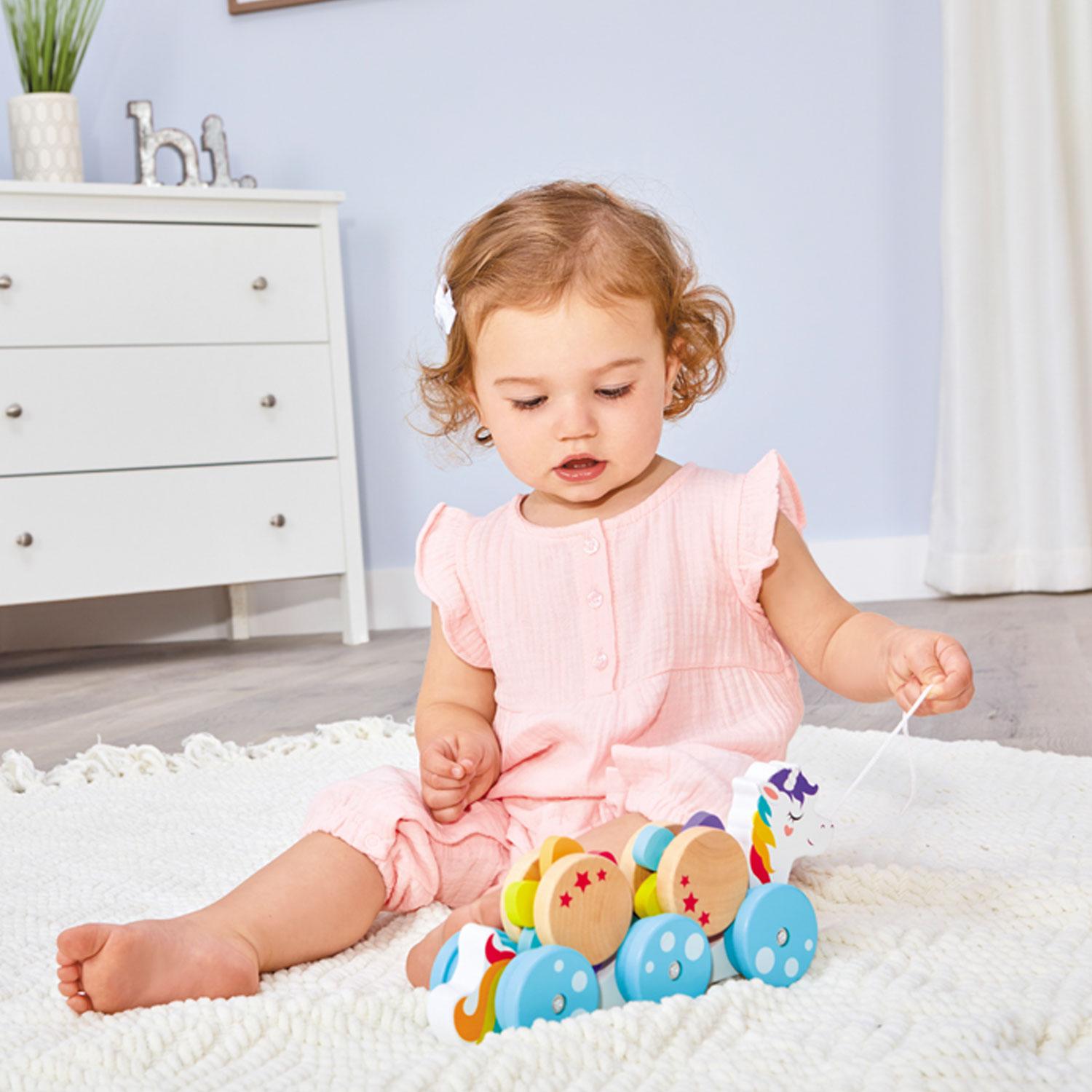 Wooden Critters Pull Toy - Unicorn | Little Tikes | Little Tikes