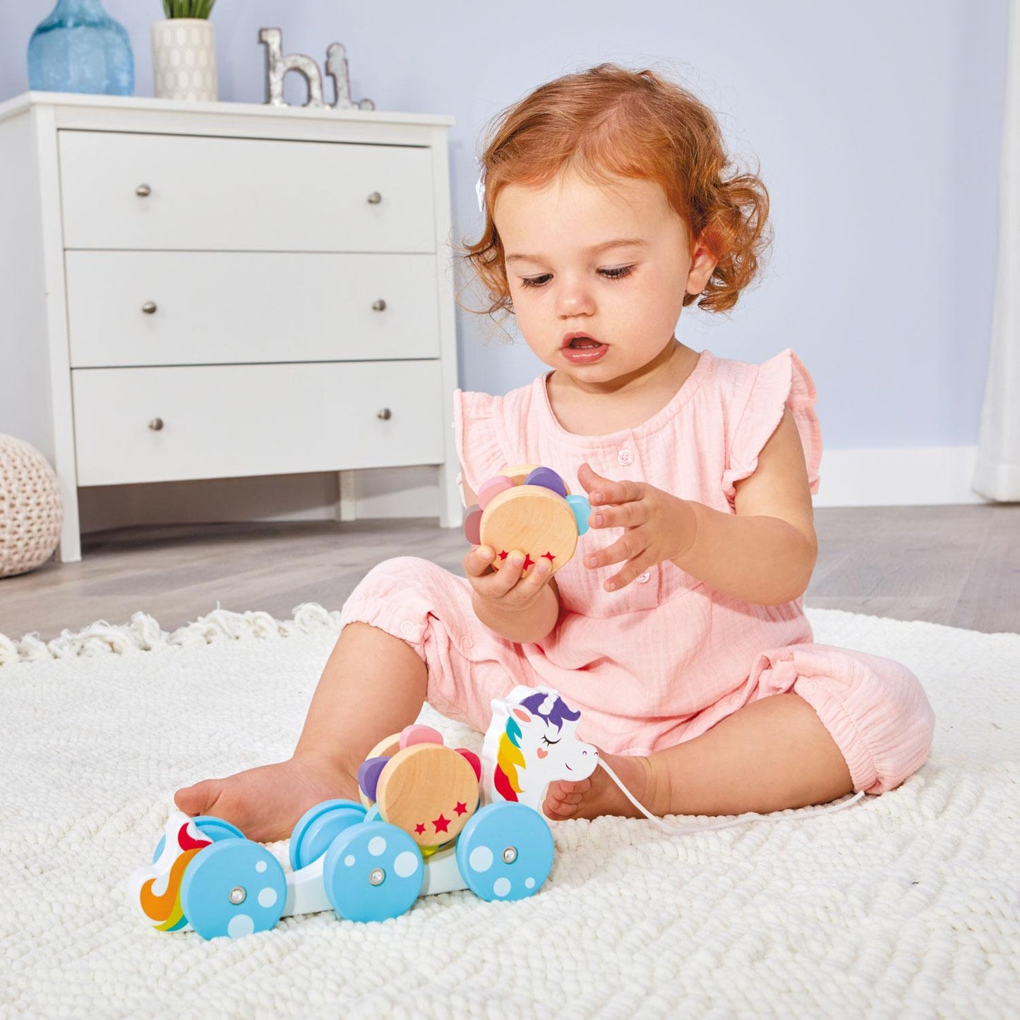 Wooden Critters Pull Toy - Unicorn | Little Tikes | Little Tikes