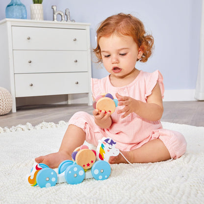 Wooden Critters Pull Toy - Unicorn | Little Tikes | Little Tikes