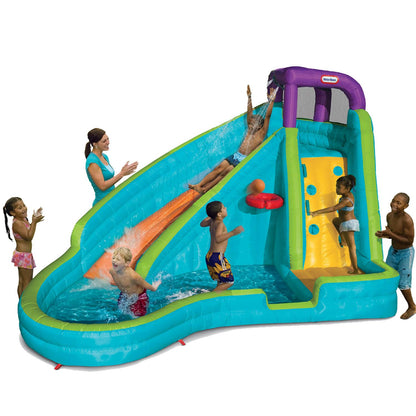 Inflatable water slide - Slam n Curve | Little Tikes | Little Tikes