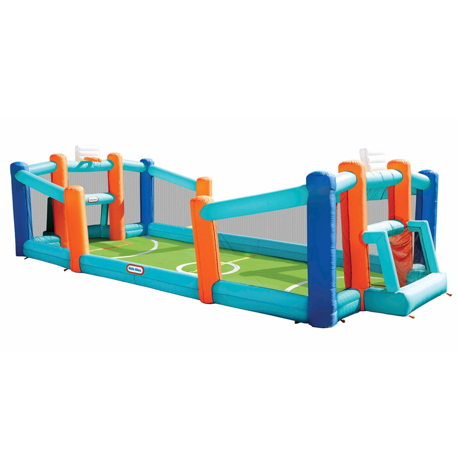 Little Tikes Huge Backyard Soccer & Basketball Court | Little Tikes