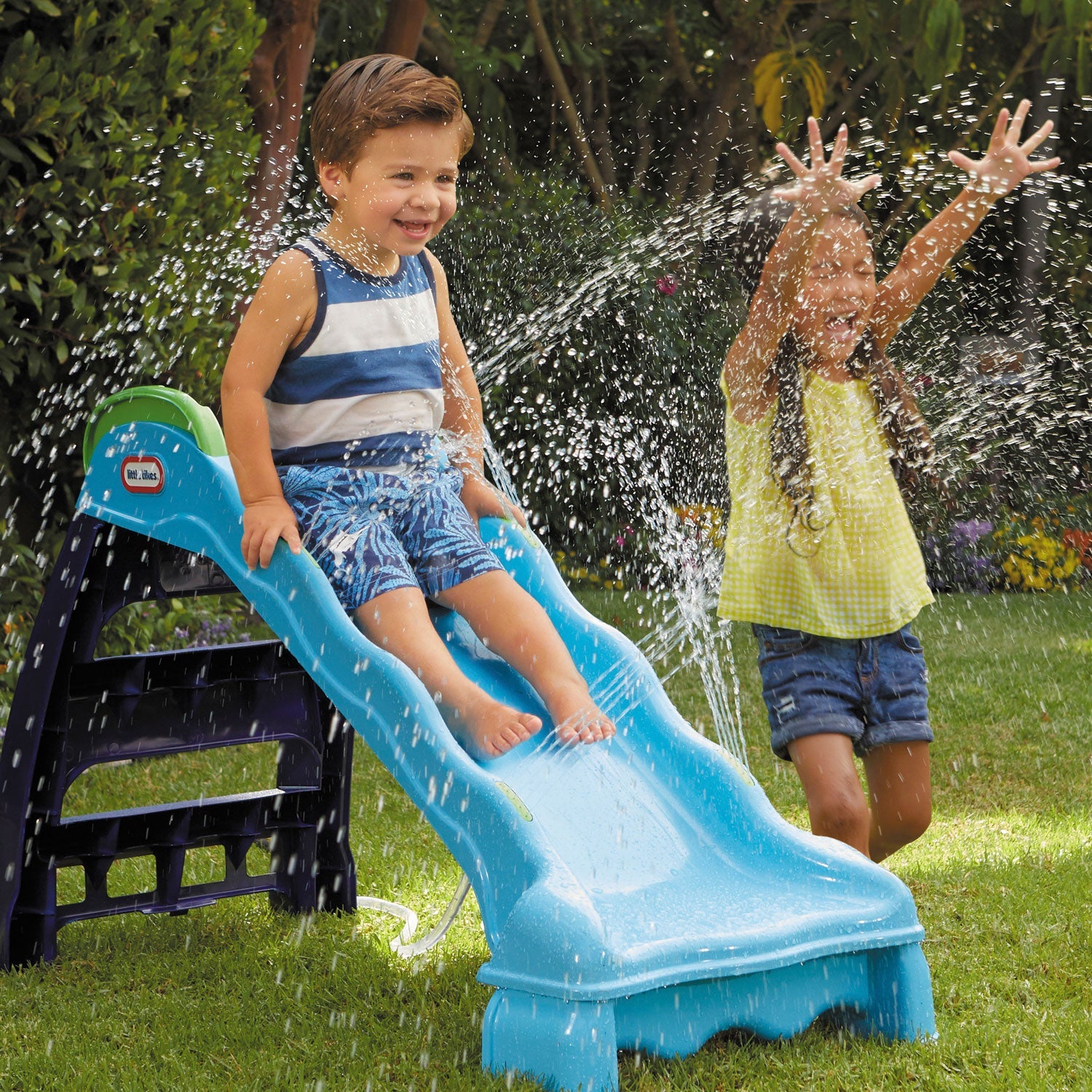 Little Tikes 2-in-1 Indoor-Outdoor Slide For Toddlers | Little Tikes