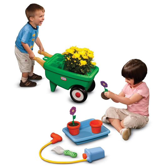Little Tikes 2-in-1 Garden Cart & Wheelbarrow Toy | Little Tikes