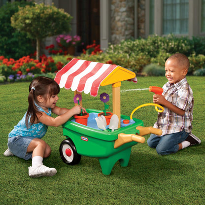 Little Tikes 2-in-1 Garden Cart & Wheelbarrow Toy | Little Tikes