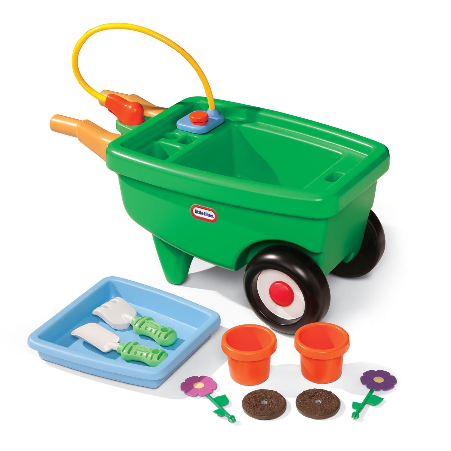 Little Tikes 2-in-1 Garden Cart & Wheelbarrow Toy | Little Tikes
