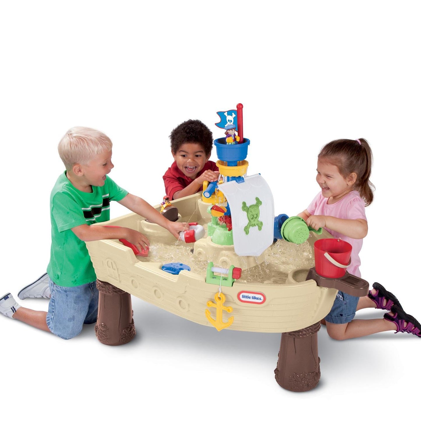 Anchors Away Pirate Ship Water Table | Little Tikes Outdoor Toy | Little Tikes