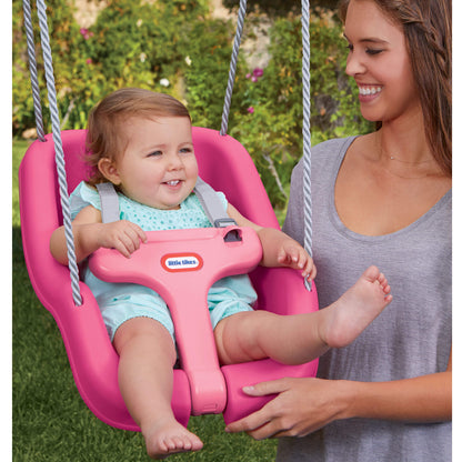 Little Tikes 2-in-1 Snug 'n Secure™ Swing - Magenta | Little Tikes