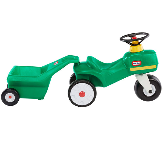 Little Tikes Tractor & Cart – Foot-to-Floor Toddler Ride-On | Little Tikes