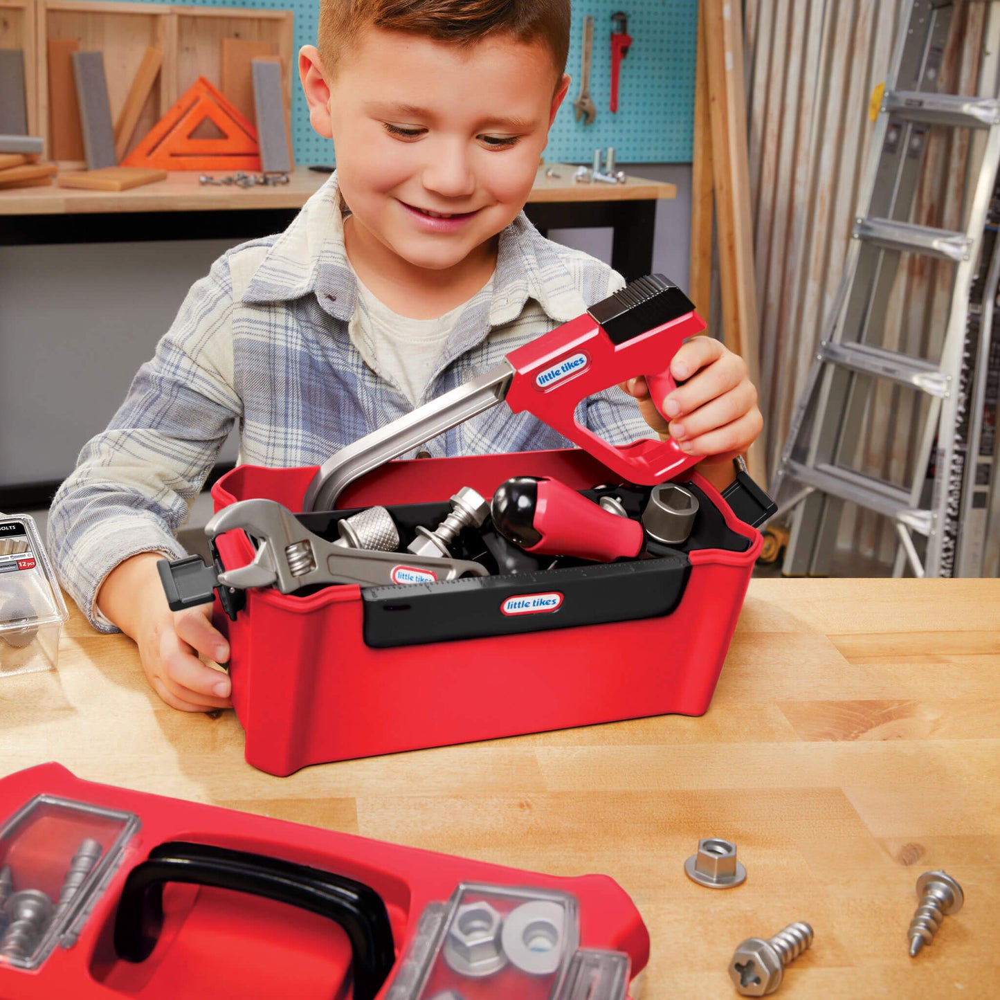Little Tikes Creative Construction Tool Box Set | Little Tikes