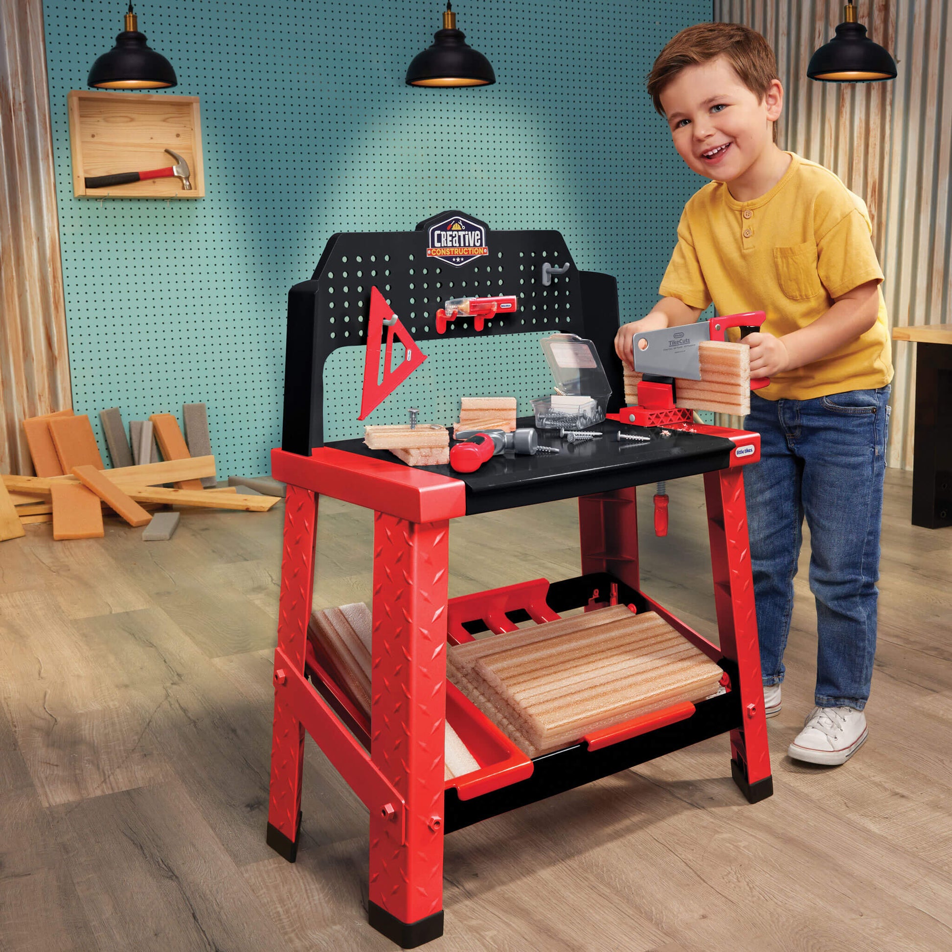 Little Tikes Creative Construction Workbench | Little Tikes