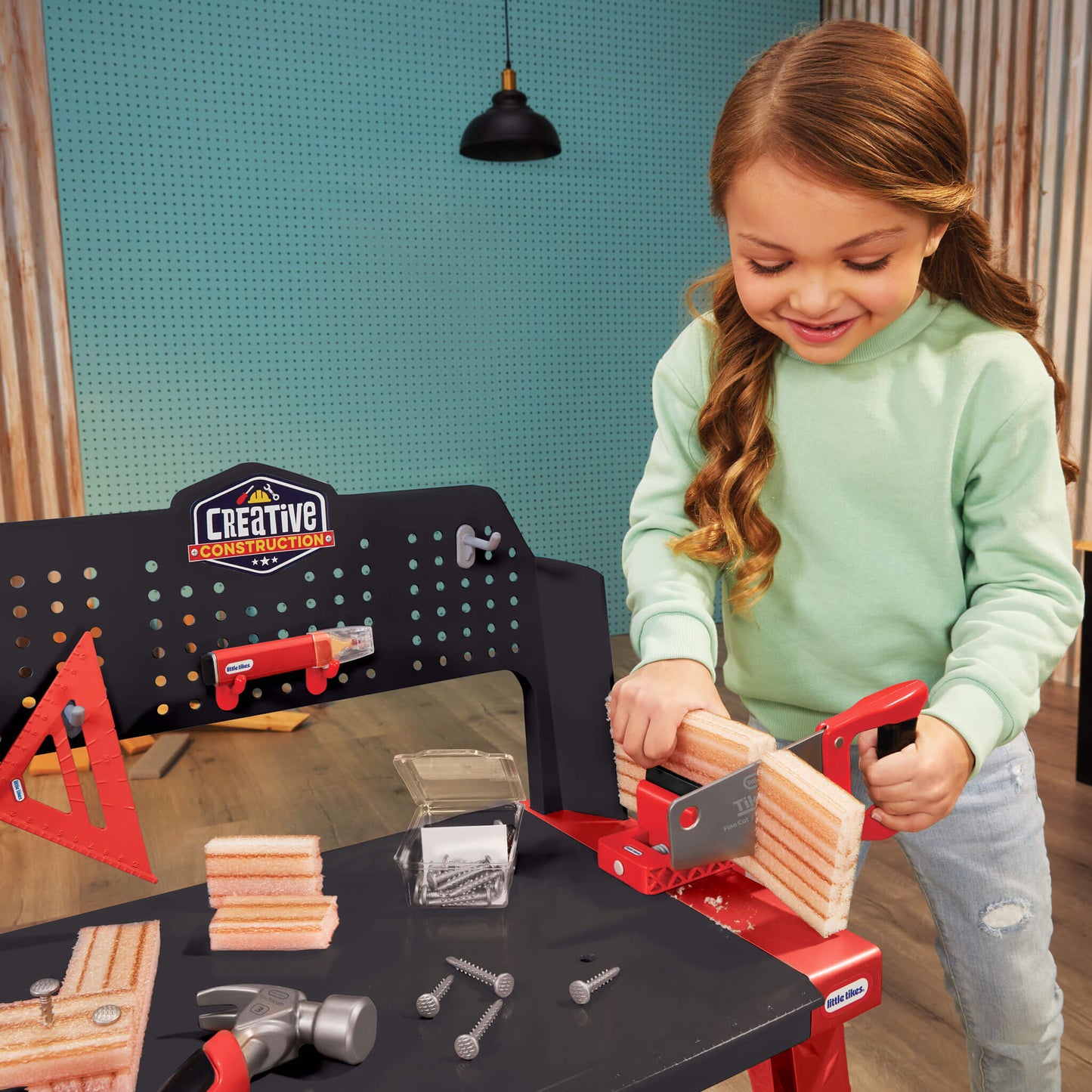 Little Tikes Creative Construction Workbench | Little Tikes