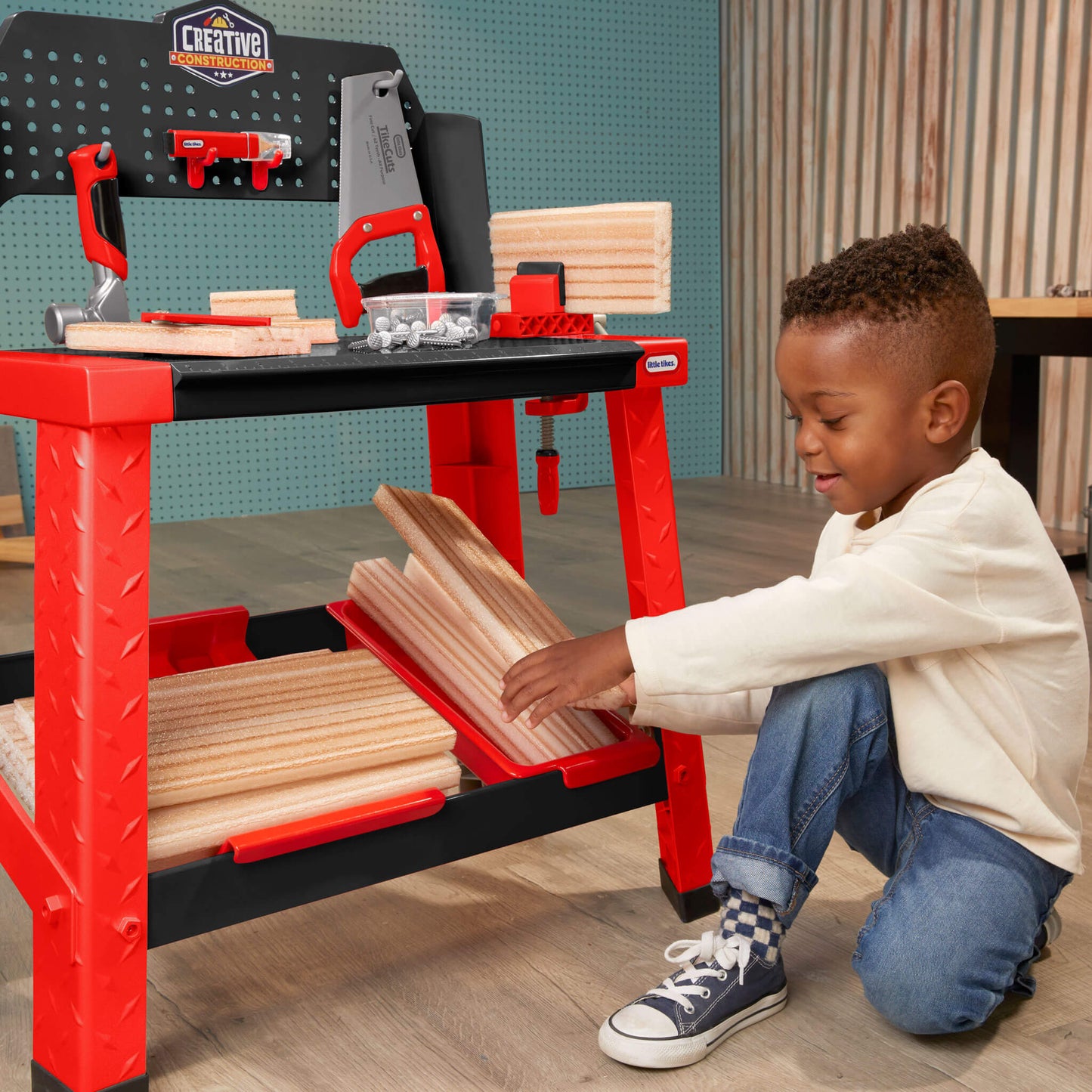 Little Tikes Creative Construction Workbench | Little Tikes